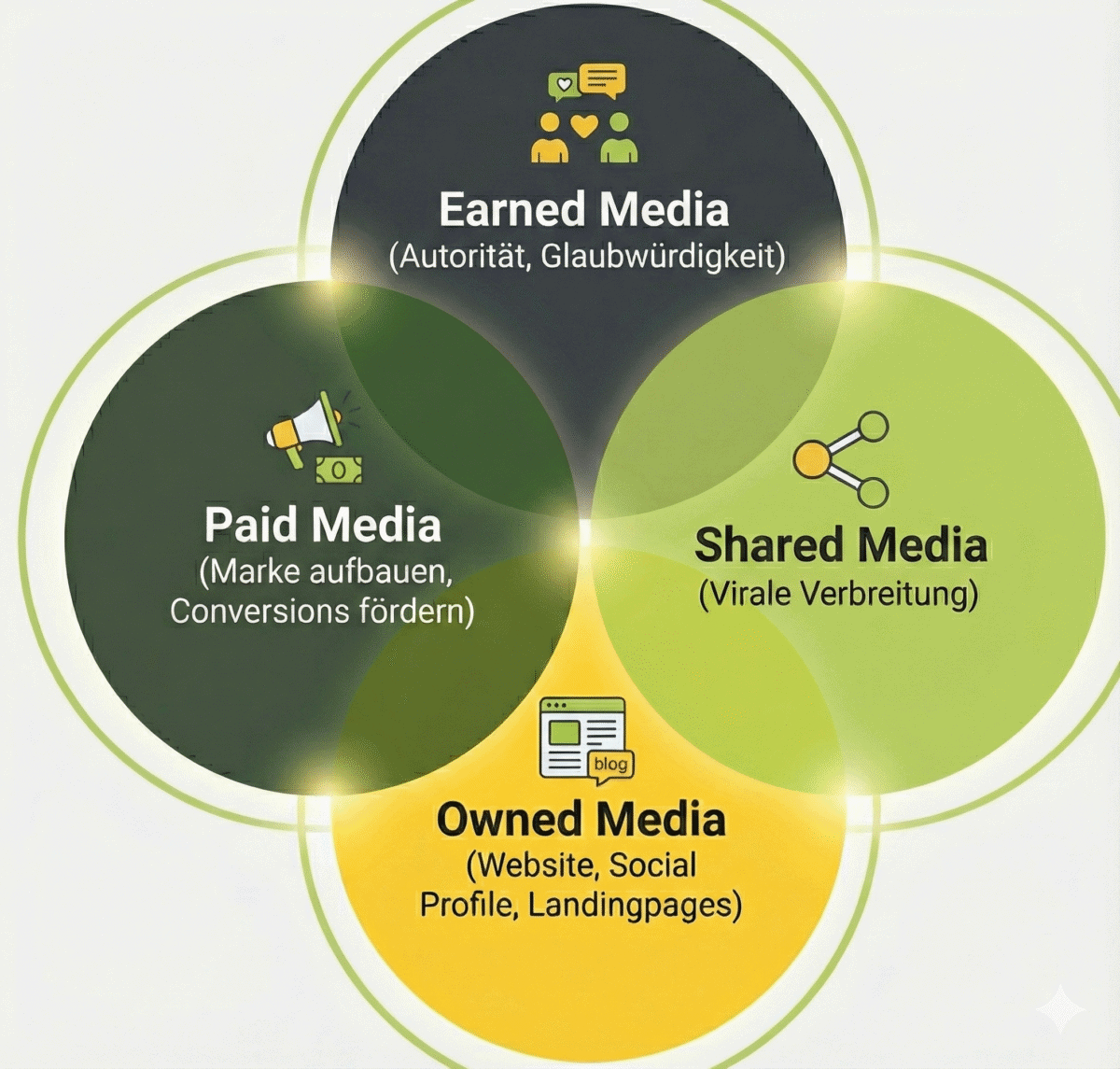 Marketingmodell PESO-Framework Marketingmodell PESO Framework