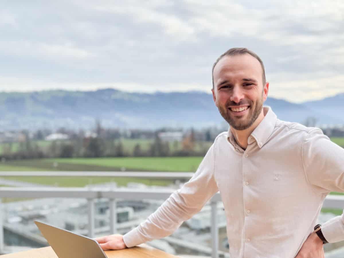 Bild Arbeitsplatz Dario Frankhauser